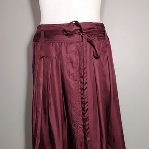 PAUW AMSTERDAN SKIRT IN WINE COLOR